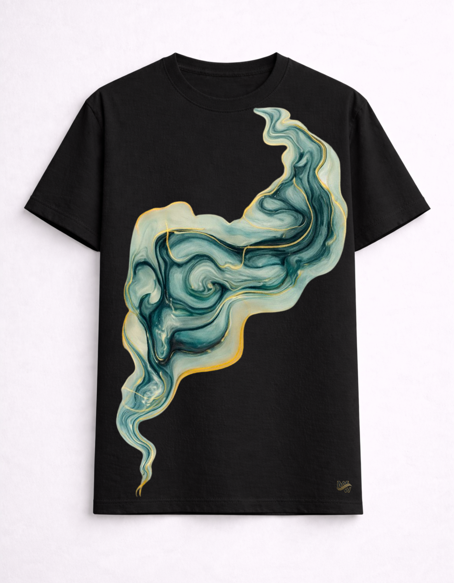 Maar-Wizz T-Shirts I Aether Flow – Abstract Fluid Art T-Shirt