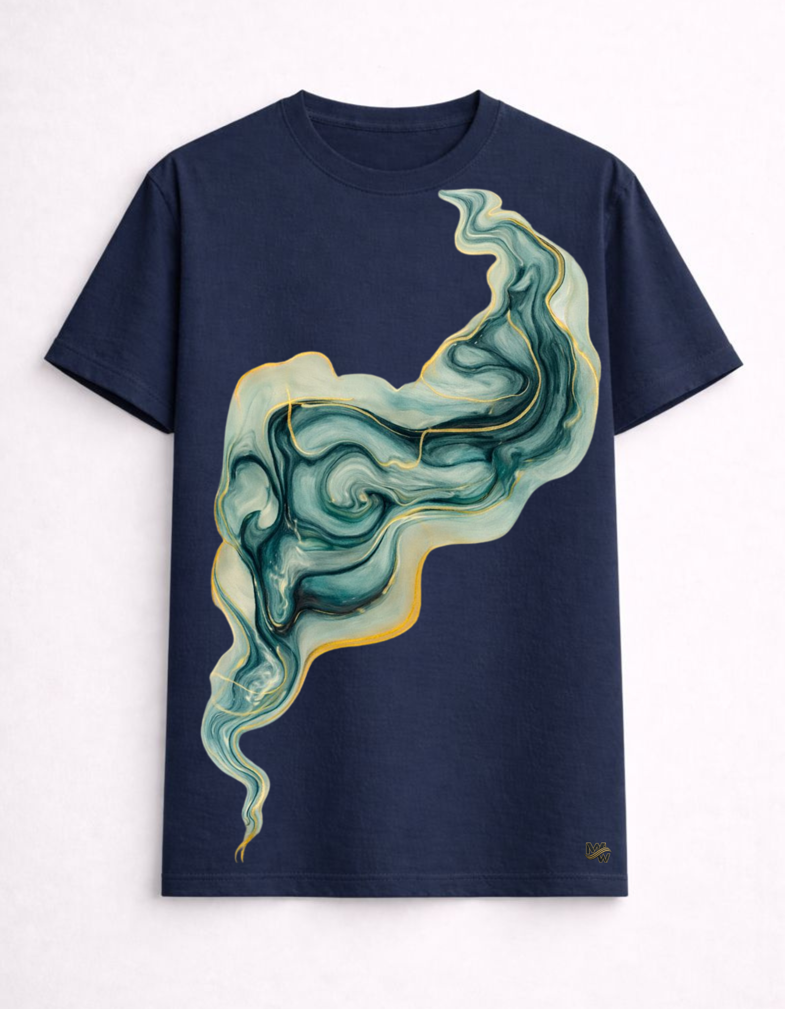 Maar-Wizz T-Shirts I Aether Flow – Abstract Fluid Art T-Shirt