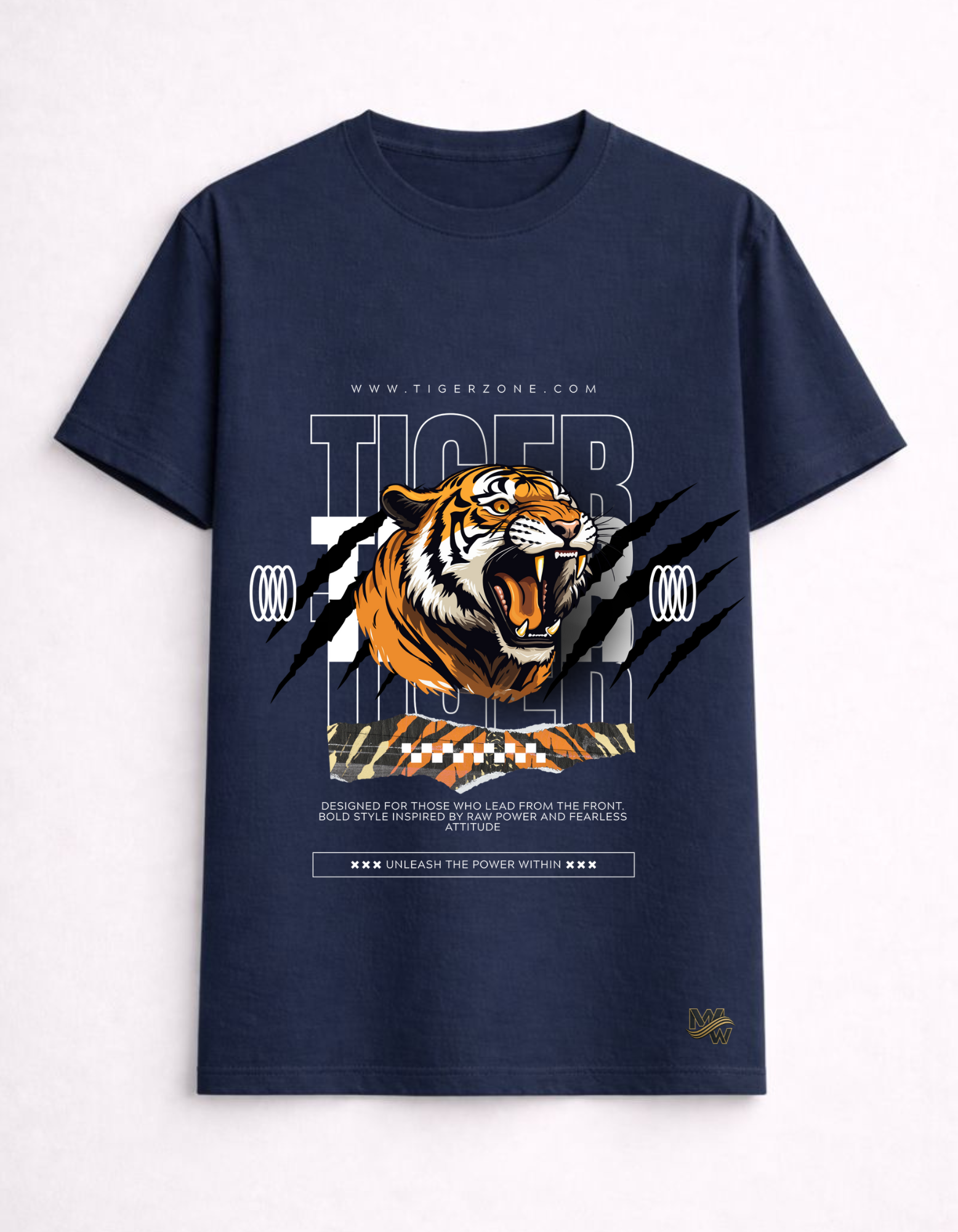 Maar-Wizz I Tiger Zone Alpha Roar Tee