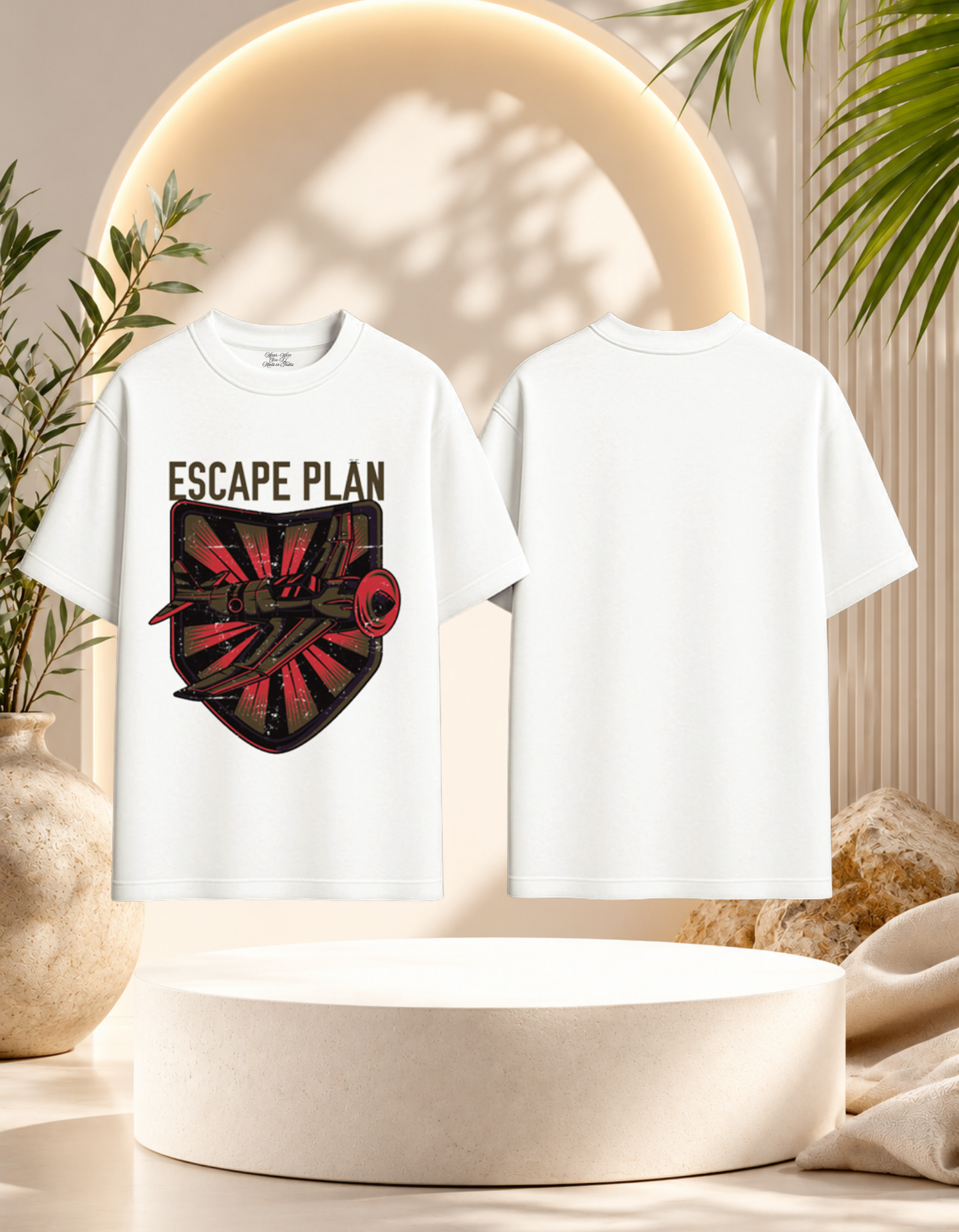Maar-Wizz | Escape Plan | Oversized Tees (SRW0002)