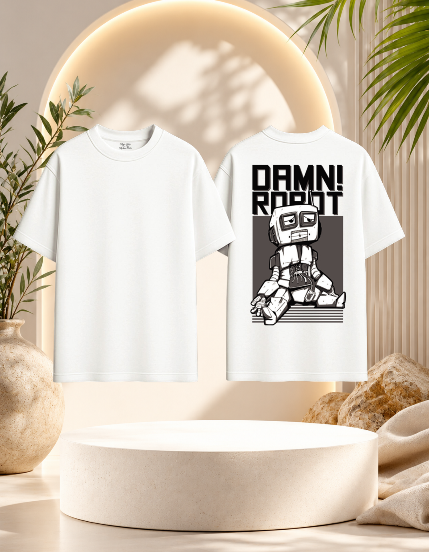 Maar-Wizz | Damn Robot | Oversized Tees (SRW0004)