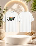 Maar-Wizz | Lean Into Joy | Oversized Tees (SRW0016)