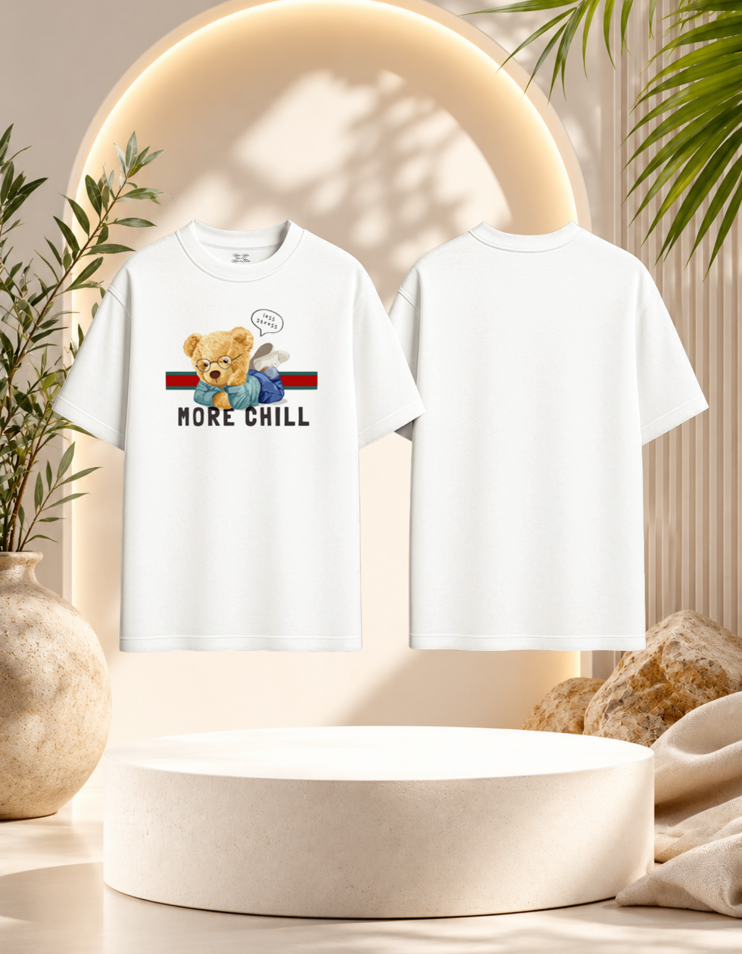 Maar-Wizz | More Chill | Oversized Tees (SRW0017)