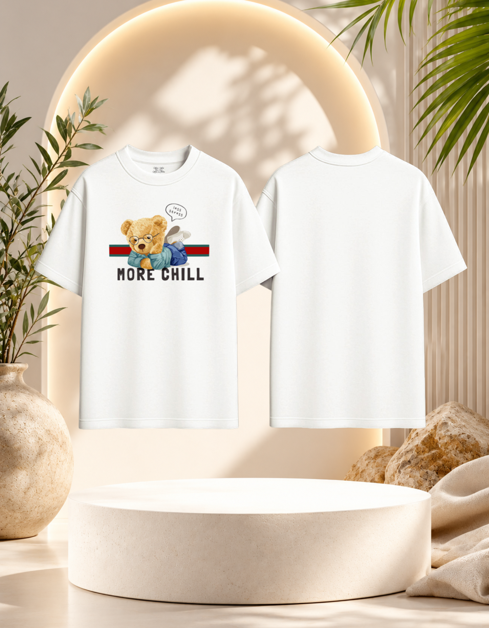 Maar-Wizz | More Chill | Oversized Tees (SRW0017)