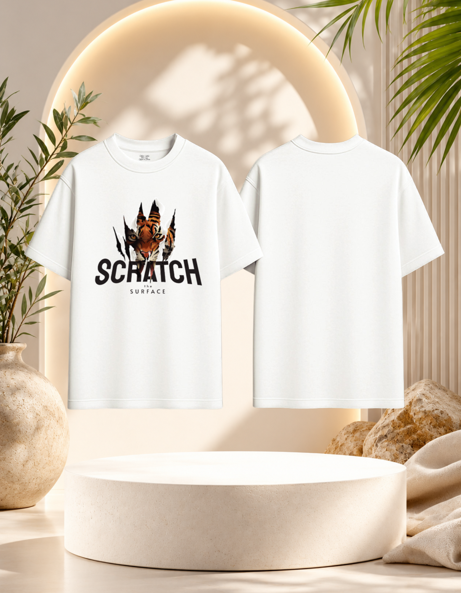 Maar-Wizz | Scratch The Surface | Oversized Tees (SRW0018)